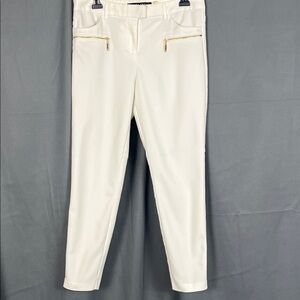 Ivanka Trump Cream Ankle Pants